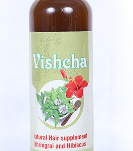 Vishcha-  supplementum Capillum Hair  supplement- Bhringraj and Hibiscus shampoo (200 ml)