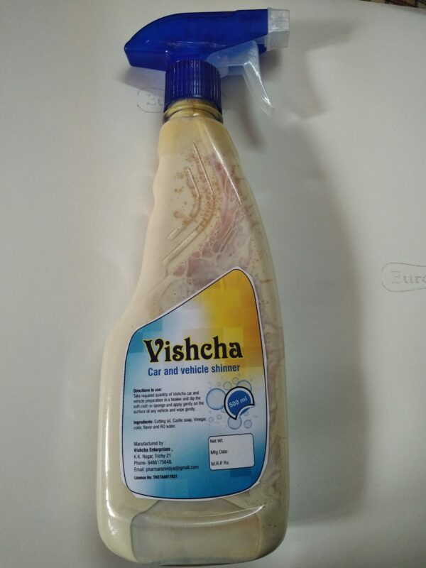 Vishcha Car and vehicle shinner 500 ml - Image 3
