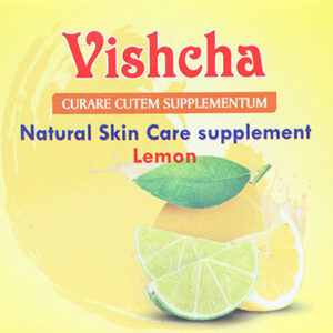 Vishcha-  Curare Cutem Supplementum Skin Care supplement- Lemon Soap (100 gm)