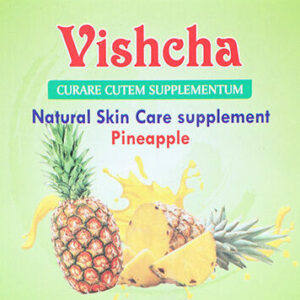Vishcha-  Curare Cutem Supplementum Skin Care supplement- Pine apple Soap (100 gm)