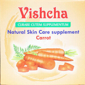 Vishcha-  Curare Cutem Supplementum Skin Care supplement- carrot Soap (100 gm)