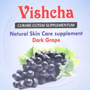 Vishcha-  Curare Cutem Supplementum Skin Care supplement- Dark Grape Soap (100 gm)